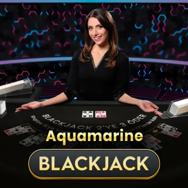Aquamarine Blackjack game tile